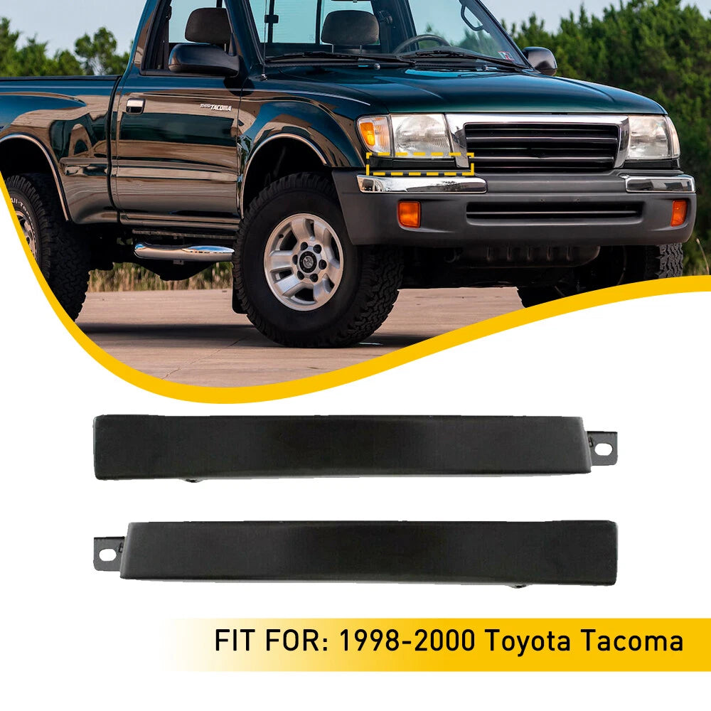 FITS 98-2000 Tacoma Toyota Bumper Pickup Grille Headlight Filler Trim Panels Set 6B93BC-57