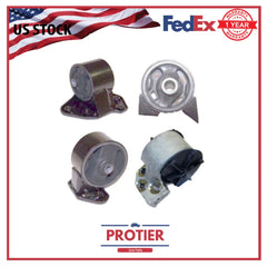 Engine Motor & Trans Mount 4PCS Set Fit 2003-2005 Hyundai Accent 1.6L Auto Trans 6B93BC-57