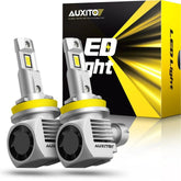 AUXITO LED Headlight Lamp H11 Low Beam Bulb Canbus Kit 24000LM White Bright Q16 AUXITO