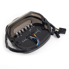 Red LED Tail Light Rear Brake Turn Signal For Harley Electra Road Glide Touring