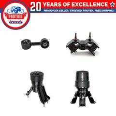Manual Motor & Trans Mount Set 4pcs A7241, A6247, A4233, A7244 fits Toyota 6B93BC-57