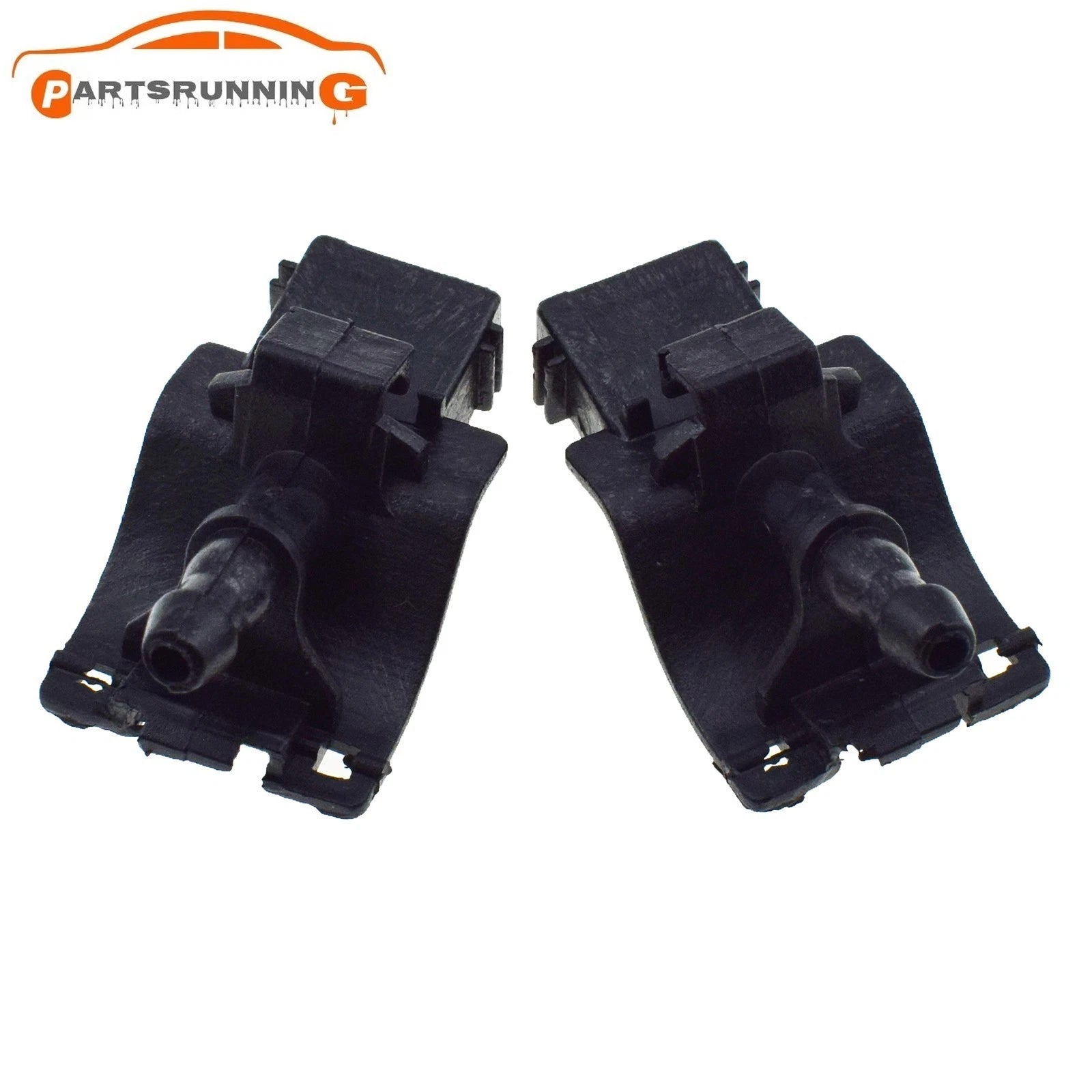 2x Front Windshield Washer Nozzle For Toyota Tacoma 2016-2023 Lexus ES250 RX350 6B93BC-57