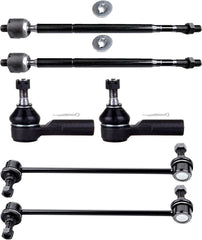 Front Steering Sway Bar Inner Outer Tie Rod End Suspension Kit For 03-08 Matrix 6B93BC-57