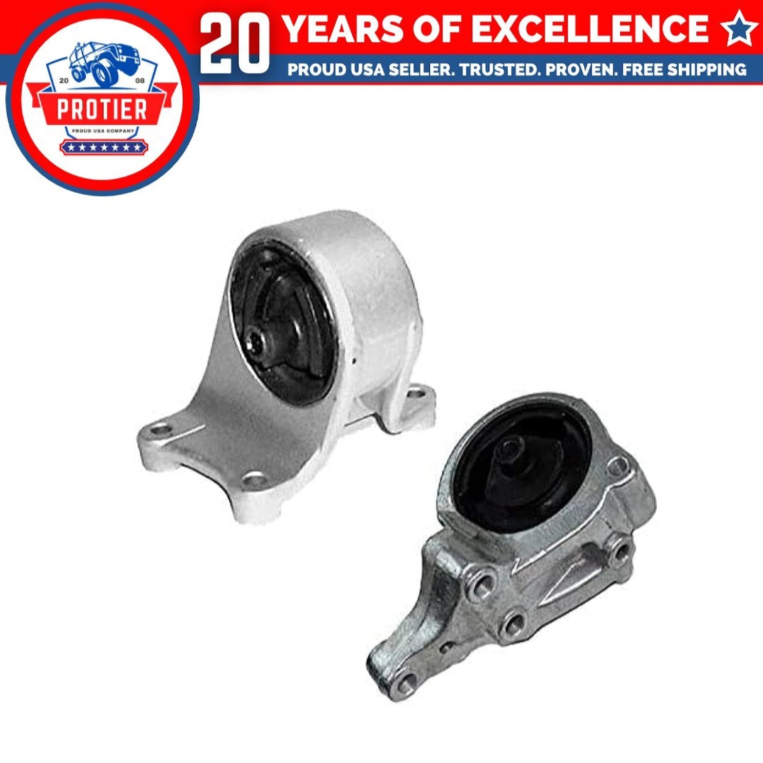 Fits 1993-2001 Nissan Altima 2.4L MANUAL Front Right & Trans Mount Set 2PCS : 6B93BC-57