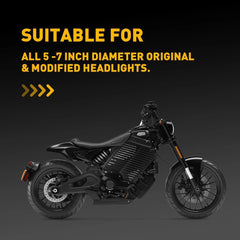 Universal Clear Windshield Windscreen For Motorcycle w/Mount Bracket 5"-7" EOA 6B93BC-57
