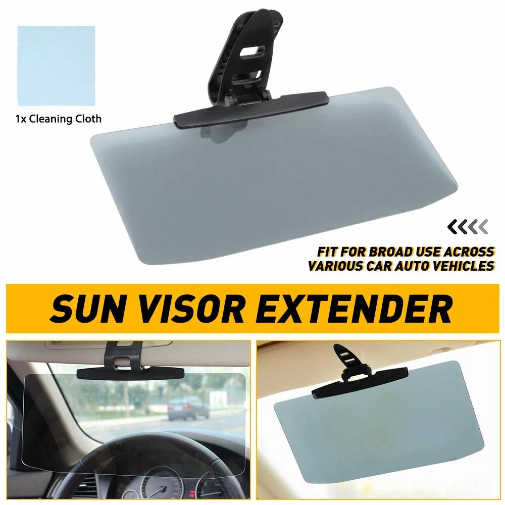 Car Shade For Sun Extend Visor Shield Anti Glare Extension Driving Universal EOA 6B93BC-57