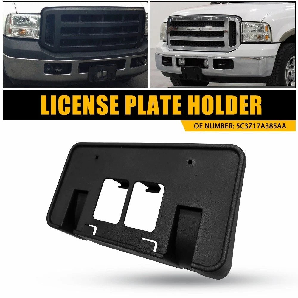 Front License Plate Bracket For 2005-2007 Ford F-250 F-350 F-450 Super Duty EOA 6B93BC-57