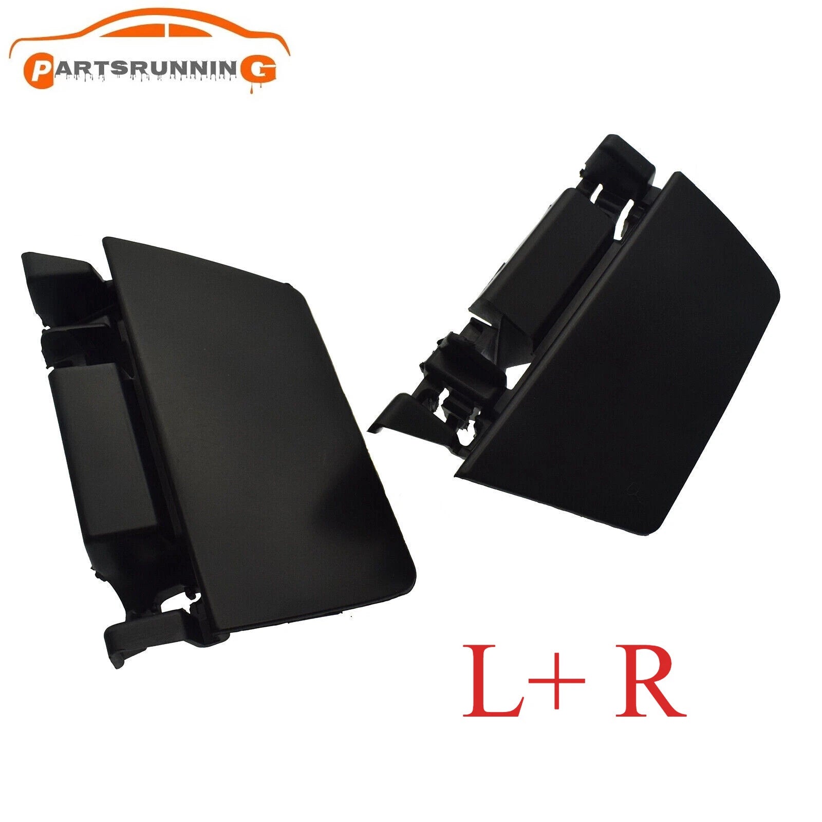 Front Left & Right Bumper Tow Hook Cover For 2013-2015 Lexus RX350 RX450h 3.5L 6B93BC-57