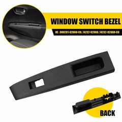 For Toyota Yaris 2012-2014 Window Switch Panel Bezel Trim Black Rear Right Side 6B93BC-57