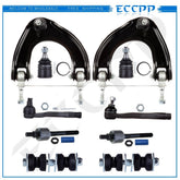 10pcs Front Control Arms Tie Rod Ends Sway Bars For Honda Civic CRX 1988-1991
