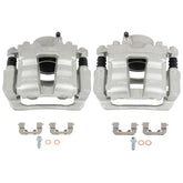 Front Brake Calipers 2Pcs For 2012-2015 Hyundai Sonata 2011-2016 Kia Optima