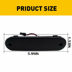 4pcs Smoke LED Side Lights Marker Lens Front Rear FOR MAZDA MX-5 MIATA 1990-2005 6B93BC-57