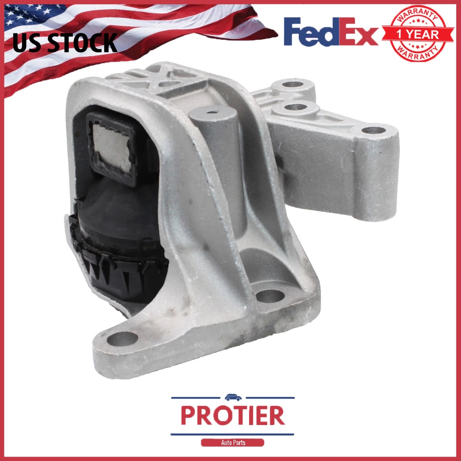 Engine Mount For FIAT L4 Cyl 1.4 2015-12 6B93BC-57