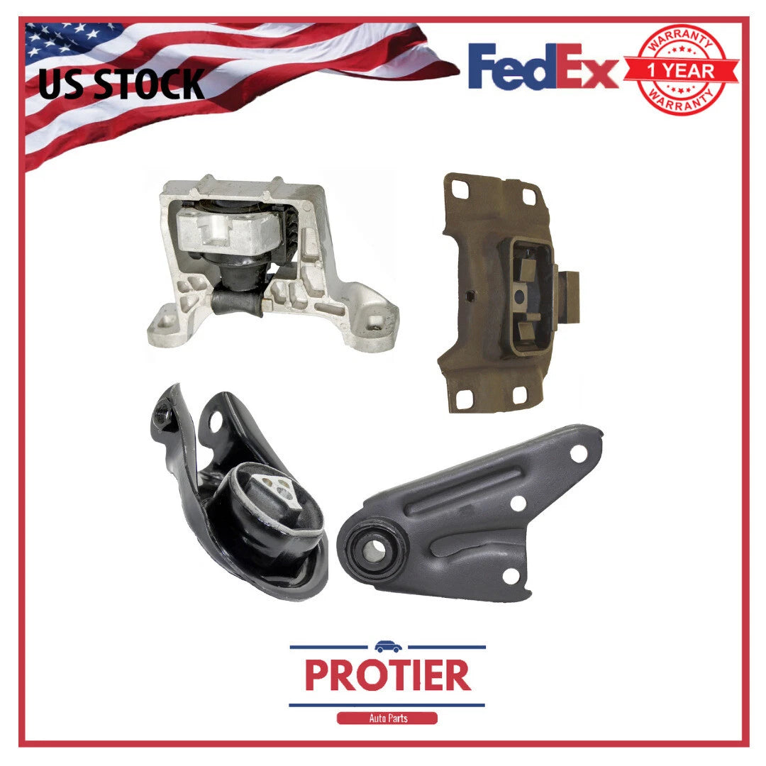 Engine & Trans Mount Set 4PCS for Mazda Van 5 L4 2.3l 2260cc 2006-2010 6B93BC-57