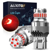 CANBUS AUXITO LED 7443 7440 T20 Red Super Bright Tail Light Brake Stop Light EOA AUXITO