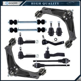 12pcs Front Control Arms Tie Rod Ends For Sierra Silverado 2500 3500 HD Classic 6B93BC-57