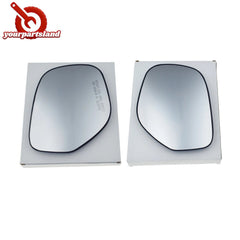 Heated Mirror Glass w/ Backing Plate for Mitsubishi Outlander 10-13 Left Right 6B93BC-57