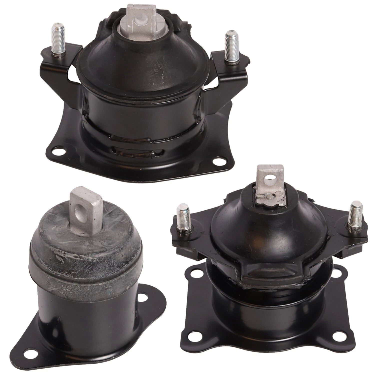 Engine Mount Set compatible with Honda 2003-2007 Accord Acura 2004-2008 TSX L4 6B93BC-57