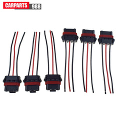 Set of 6 For Chevrolet Cruze 3Pin Fan Blower Motor Resistor Plugs 16454990 6B93BC-57