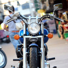 For Honda Shadow Spirit 750 1100 VTX1300 VTX1800 Chrome Motorcycle Side Mirrors