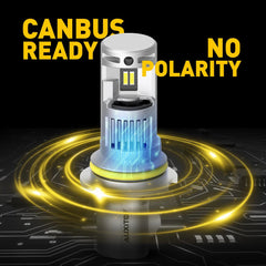 AUXITO 9007 LED High Low Headlight KIT Bulbs 24000LM Brightness Q16 ERROR FREE AUXITO