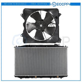 Electric Radiator Cooling Fan Kit For 2008 2009 2010 2011 2012 Honda Accord 6B93BC-57