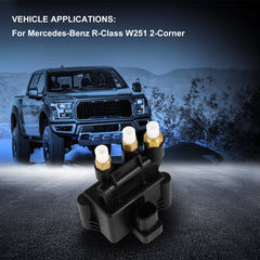 Air Suspension Solenoid Valve Block For Mercedes-Benz R-Class W251 2-Corner 6B93BC-57