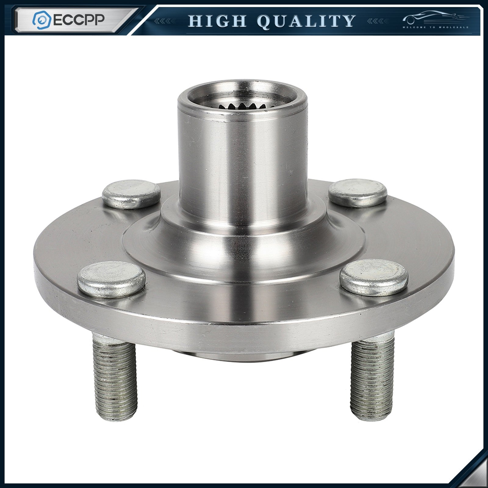 1Pc Wheel Hub Front For Nissan Versa 2012-2019 Versa Note 2014-2018 2019 4 Lug 6B93BC-57