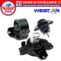 Fits 2010-2013 Kia Forte/Koupe/Forte5 2.0L 2.4L AUTO Motor & Trans Mount Set 6B93BC-57