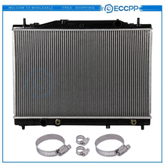 Radiator For 2004-2007 Cadillac CTS with Universal Oil Hose Clamps Kit 6B93BC-57