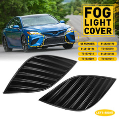 Front Bumper Fog Light Covers Bezel For Toyota Camry SE XSE 2018 2019-2020 EOA 6B93BC-57