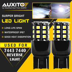 2x 33smd 7440 Rear Turn Signal Light 6000K LED Bulb for 03~17 Honda Accord Civic 6B93BC-57