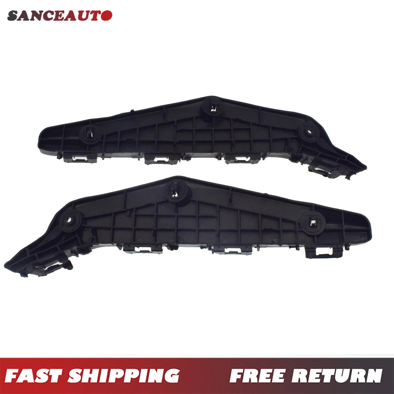 For Toyota Highlander 2011-2013 Front Bumper Cover Bracket LH RH 2pcs 521460E040 6B93BC-57