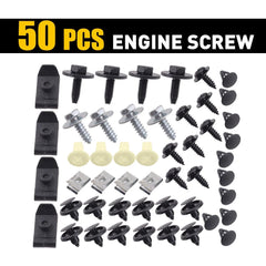 50x Fit For Toyota Engine Cover Clip Screw Undertray Splash Liner Fastener A 6B93BC-57