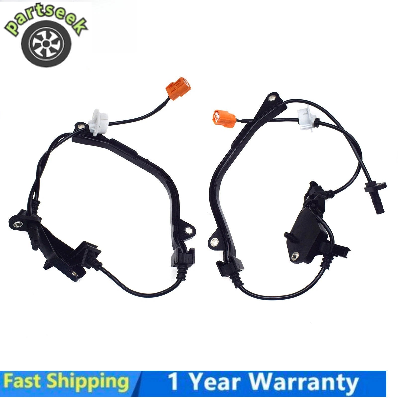 2PCS Front L+R ABS wheel speed sensor for Honda Odyssey 2005-2008 57450-SFJ-W01 6B93BC-57