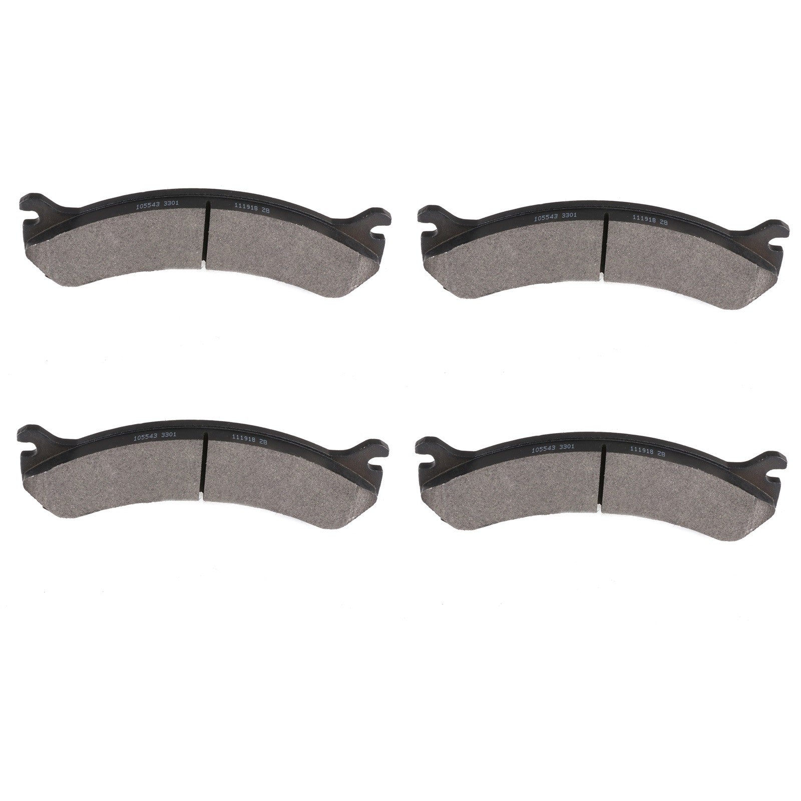 Front Metallic Brake Pads For GMC Sierra 1500 Chevy Silverado Cadillac DeVille 6B93BC-57