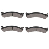 Front Metallic Brake Pads For GMC Sierra 1500 Chevy Silverado Cadillac DeVille 6B93BC-57
