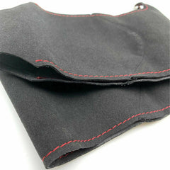 Top Black Suede Steering Wheel Hand-stitch on Wrap Cover For Toyota RAV4 2013