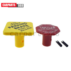 Parking Brake Valve & PP-7 Trailer Air Supply Push-Pull Knob 248433 290655 6B93BC-57