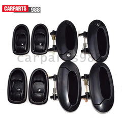 8Pcs Outside & Inside Door Handle Front Rear LH RH For Hyundai Elantra 1996-2000 6B93BC-57