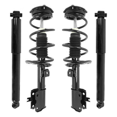 Front & Rear Complete Strut Assembly Shock Kit for 2012-2013 Nissan Rouge, 6B93BC-57
