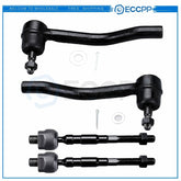 4PC Front Left Right Inner Outer Tie Rod For 2007-2012 Nissan Altima EV800356 6B93BC-57