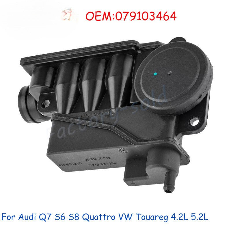 PCV Valve Oil Separator For Audi Q7 S6 S8 Quattro VW Touareg 4.2L 5.2L 079103464 6B93BC-57