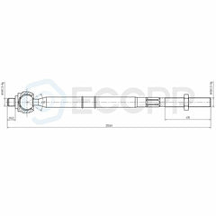 For 2001-2007 Ford Escape 6x Front Inner Outer Tie Rods Lower Ball Joints Set 6B93BC-57