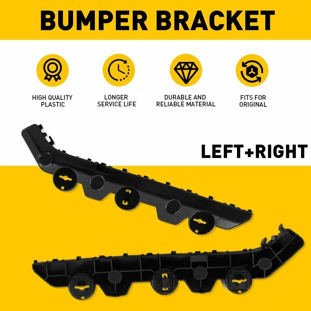 For 2016 2017 2018 Nissan Sentra Front Bumper Brackets Retainers Left Right 2pc 6B93BC-57