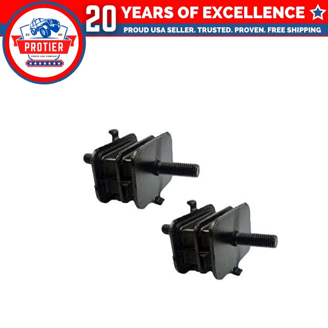 Transmission Mount Set for 2000 - 2009 Honda S2000 2.0/2.2L 2PCS Replaces A4562 6B93BC-57