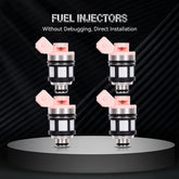 4x Fuel Injectors For 1990-1995 Nissan Pathfinder Pickup Quest Mercury 3.0L