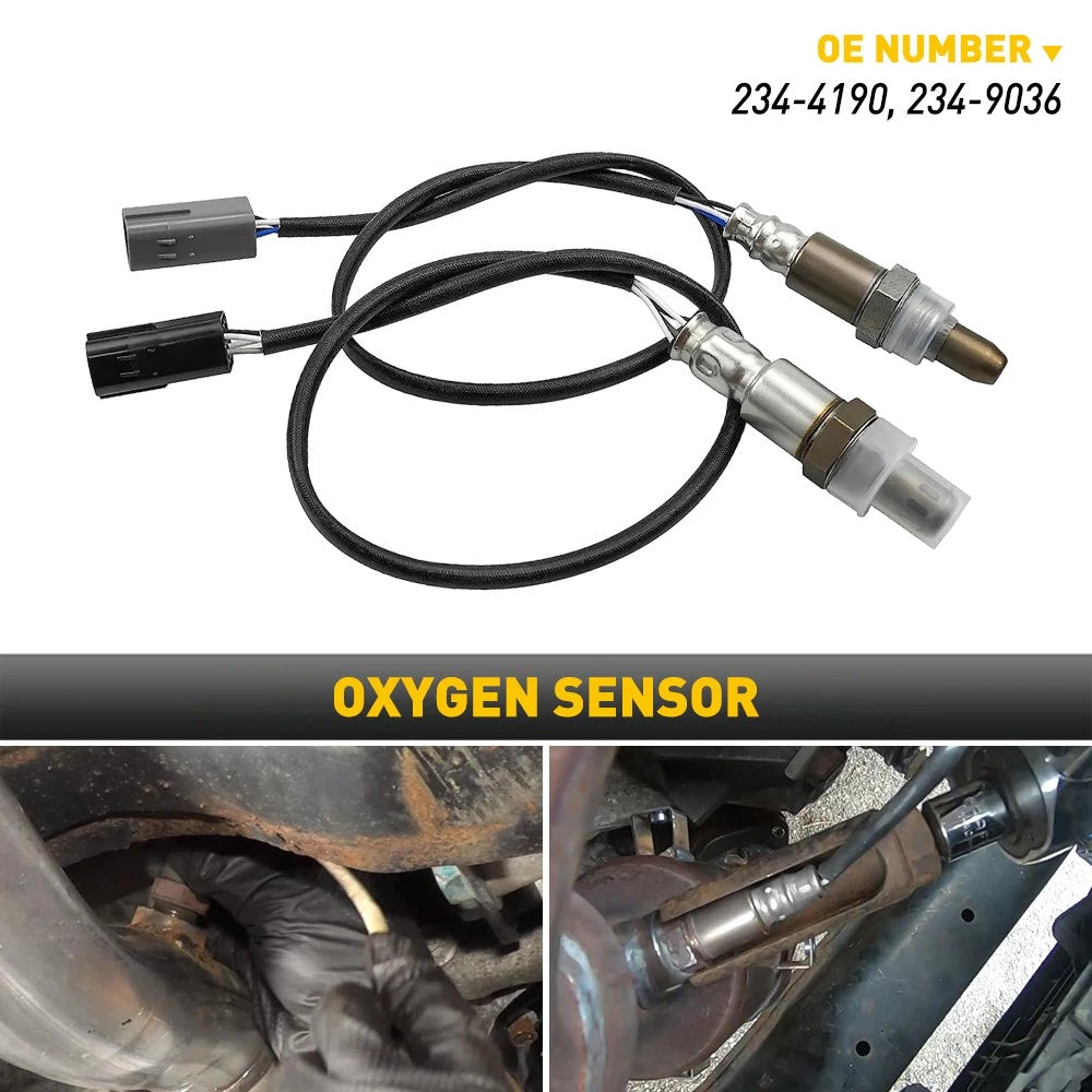 Replacement For 2008-2013 Nissan Rogue 2.5L O2 Oxygen Upstream&Downstream Sensor 6B93BC-57