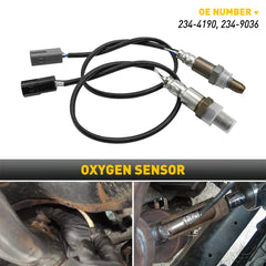 Replacement For 2008-2013 Nissan Rogue 2.5L O2 Oxygen Upstream&Downstream Sensor 6B93BC-57