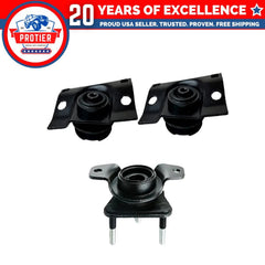 Fits 2017-2019 Nissan Titan/Titan XD 5.6L Engine Motor & Trans Mount Set 3PCS : 6B93BC-57